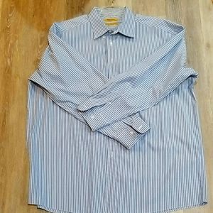 Roundtree & Yorke Gold Label 80s Non-Iron Pinpoint